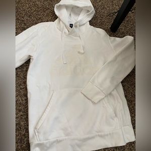 White on white Nike sweatshirt!!